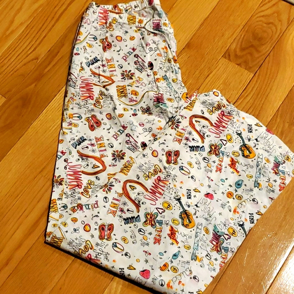 PINK Cotton Sleep Pants